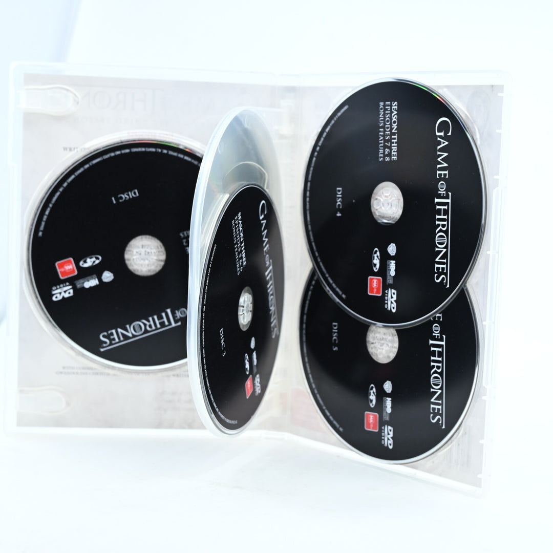 Game of Thrones Season 3 - Aus PAL - Region 4 - DVD