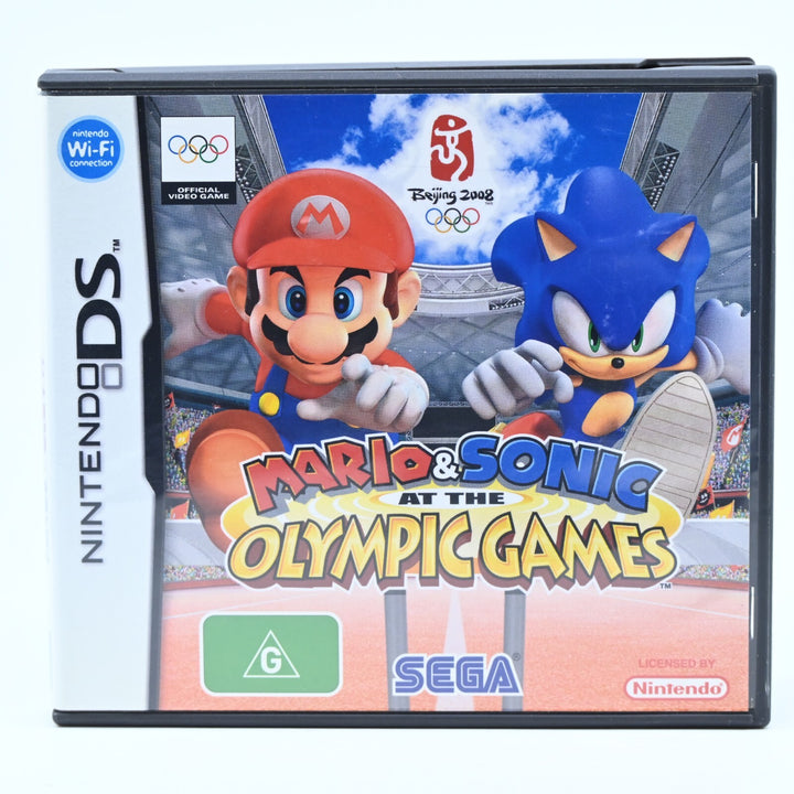 Mario &amp; Sonic at the Olympic Games - Nintendo DS Game - PAL + Manual