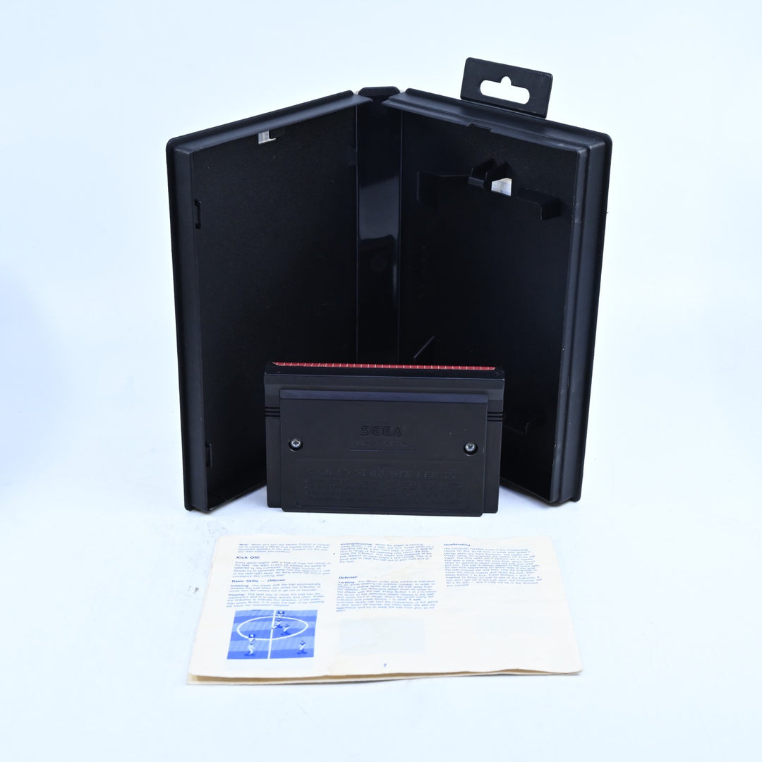 Tecmo World Cup '93 - Sega Master System Game + Manual - PAL - FREE POST!