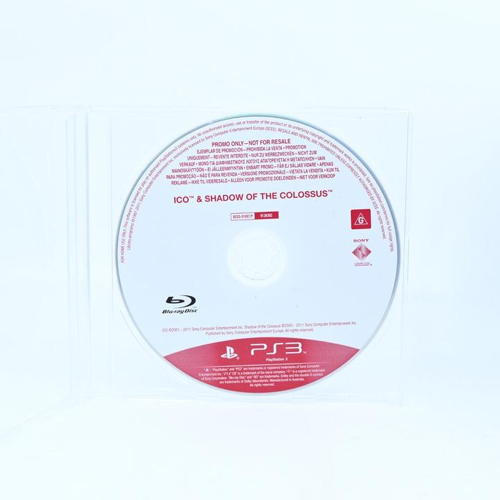 Ico & Shadow of the Colossus - Promo Disc - PS3 Game - Disc Only - MINT DISC!