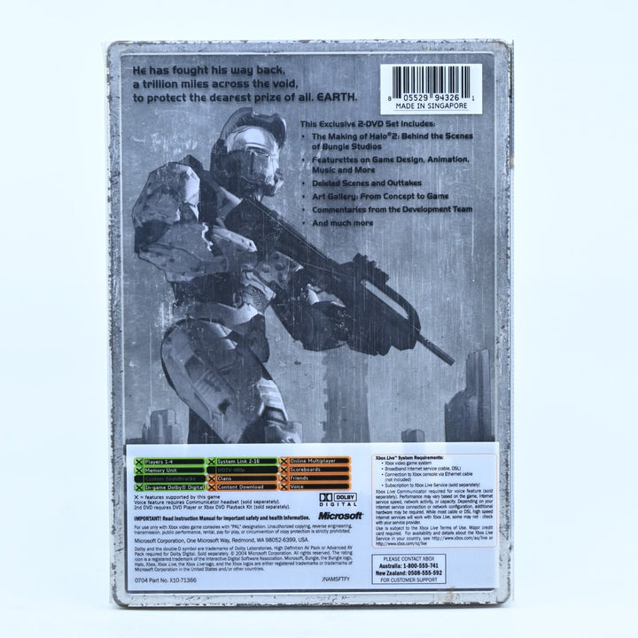 Halo 2 - Limited Collectors Edition - Original Xbox Game + Manual - PAL