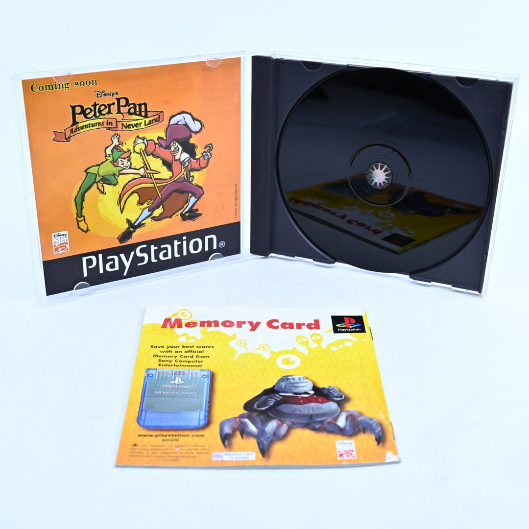 Monsters, Inc. Scare Island - Playstation 1 / PS1 Game + Manual
