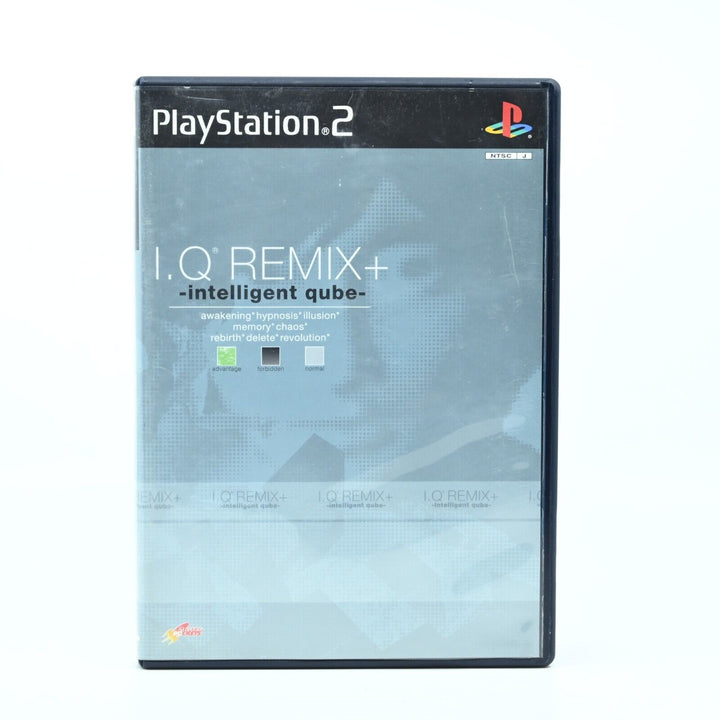 I.Q Remix+: Intelligent Qube - Sony Playstation 2 / PS2 Game - JAPAN