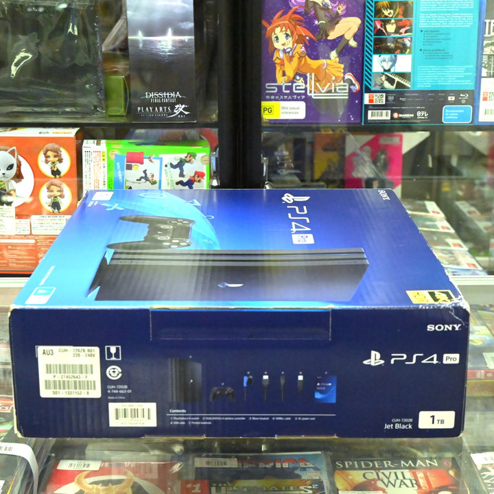 Black - Sony Playstation 4 Pro / PS4 Pro Boxed Console - 1TB - PAL