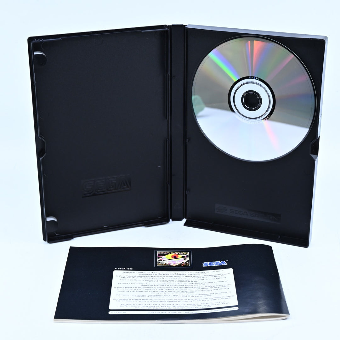 LIKE NEW! Sonic 3D: Flickies' Island - Sega Saturn Game + Manual - PAL