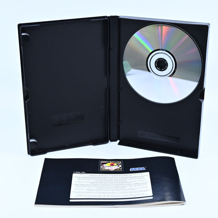 LIKE NEW! Sonic 3D: Flickies' Island - Sega Saturn Game + Manual - PAL