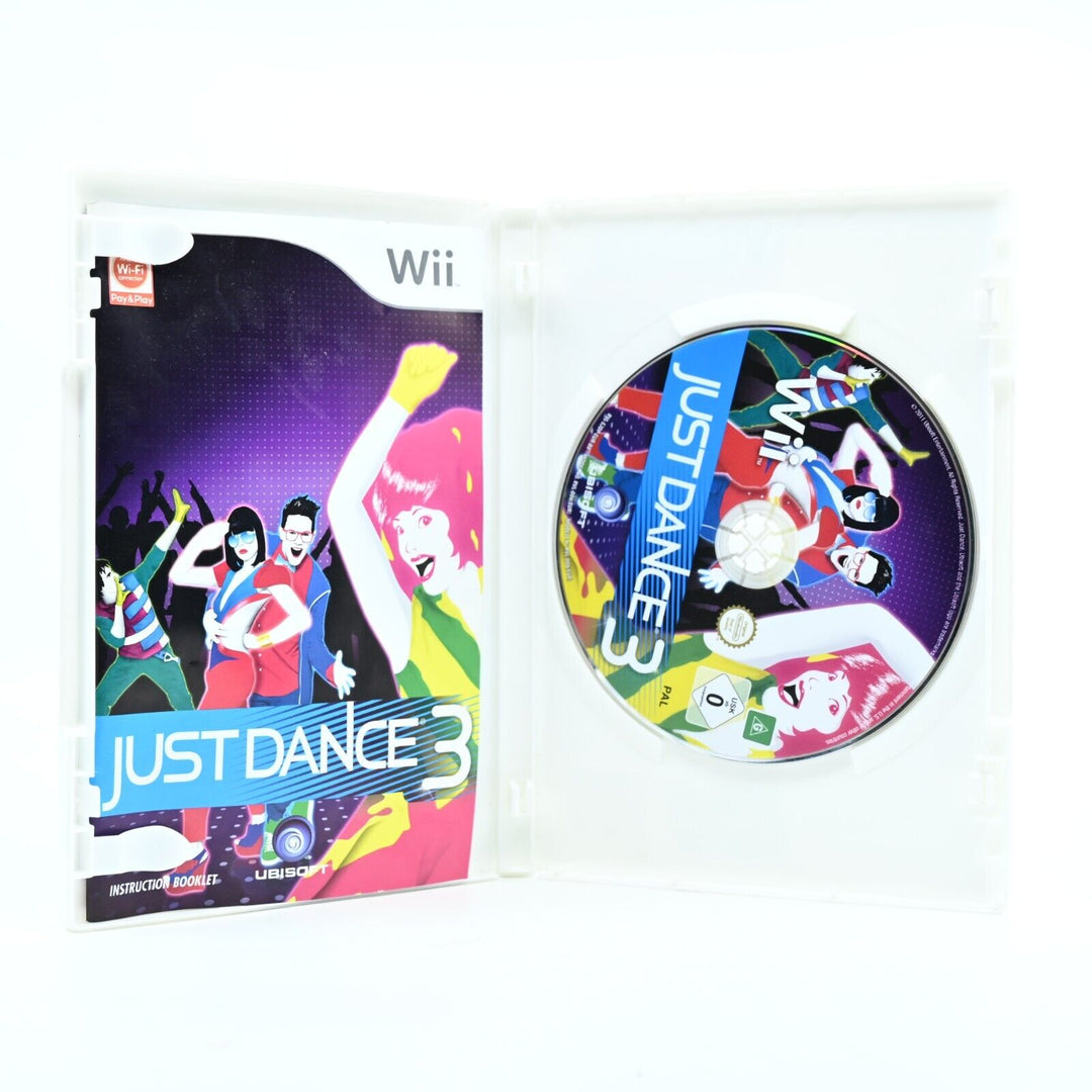 Just Dance 3 - Nintendo Wii Game + Manual - PAL - FREE POST!