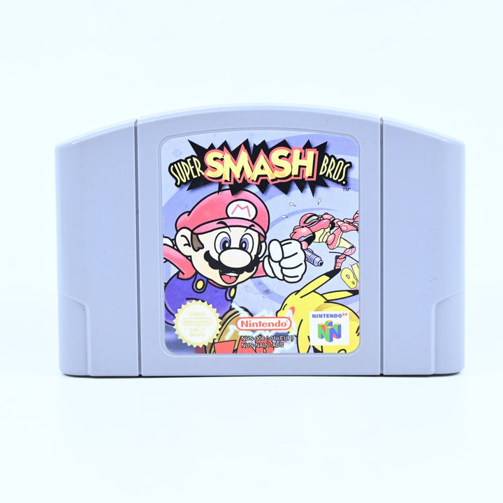 Super Smash Bros. - N64 / Nintendo 64 Boxed Game - PAL - FREE POST!