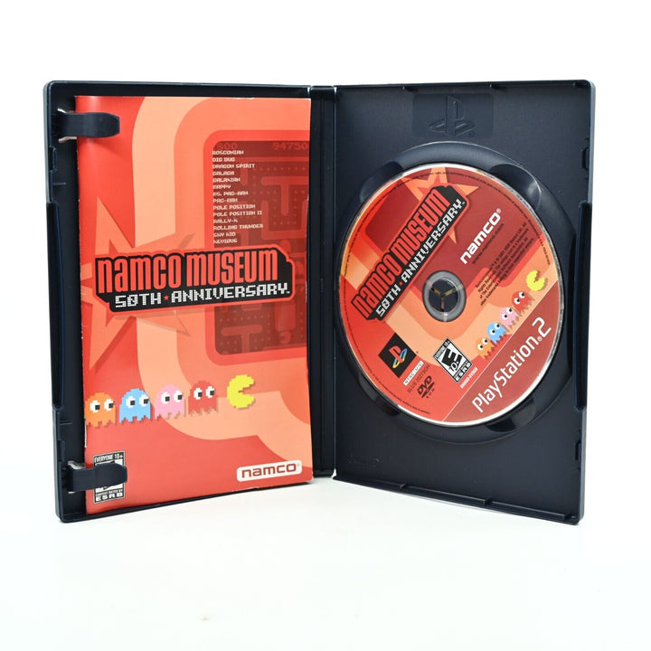 Namco Museum 50th Anniversary - Sony Playstation 2 / PS2 Game NTSC + Manual