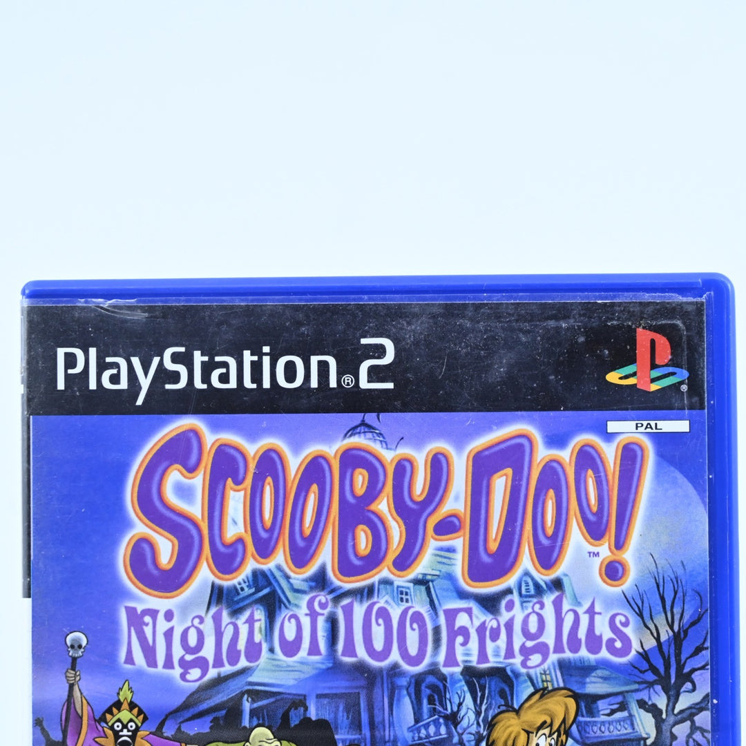 Scooby Doo! Night of 100 Frights - PS2 Game + Manual - PAL - NEAR MINT DISC!