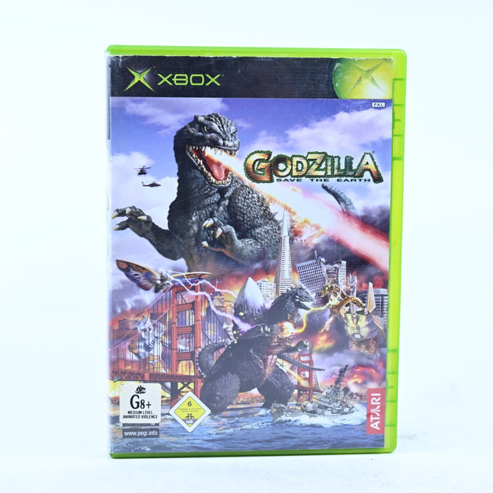 Godzilla: Save the Earth - Original Xbox Game + Manual - PAL