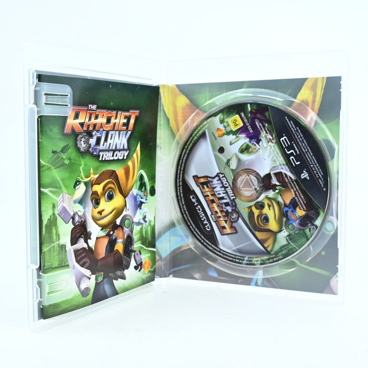 The Ratchet & Clank Trilogy - Sony Playstation 3 / PS3 Game + Manual - MINT DISC