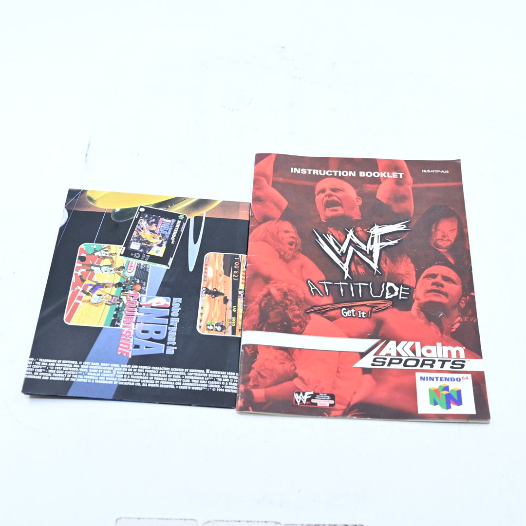 WWF Attitude - N64 / Nintendo 64 Boxed Game - PAL - FREE POST!