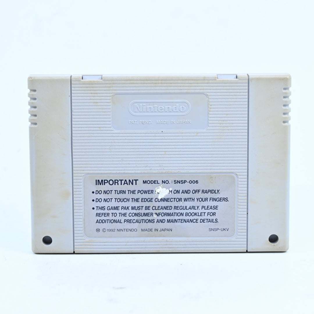 Nigel Mansell's World Championship Racing - Super Nintendo / SNES Game - Pal