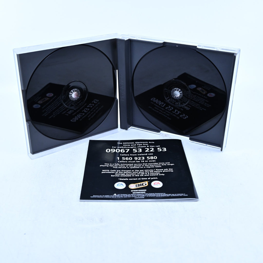 007 Tomorrow Never Dies / The World Is Not Enough - PS1 Game + Manual - PAL