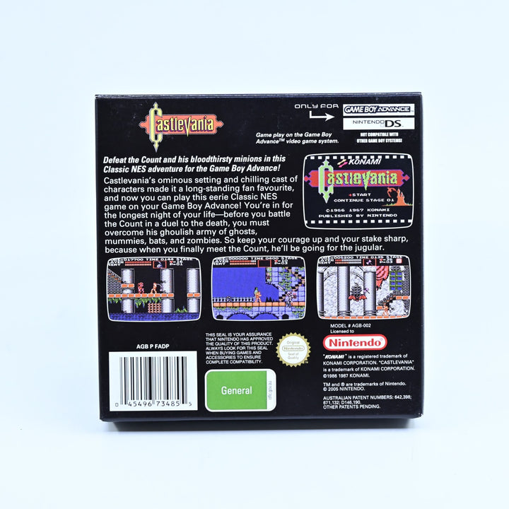 Castlevania - Nintendo Gameboy Advance / GBA Boxed Game - PAL - FREE POST!