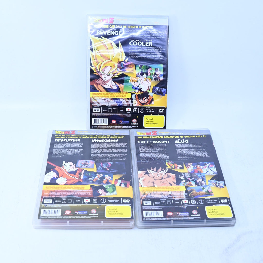 Dragon Ball Z 6 Movie Collection Lot - Region 4 - Anime DVD