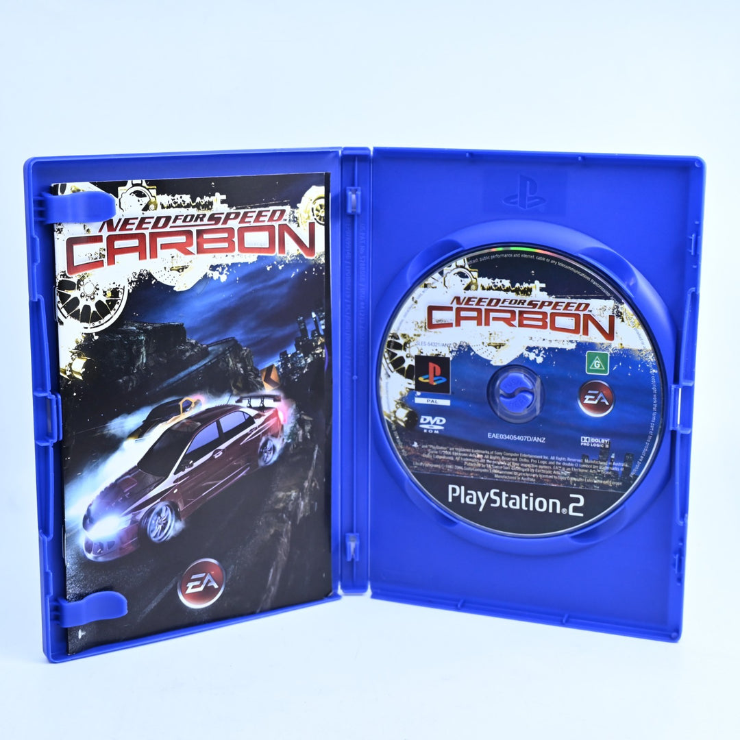 Need for Speed: Carbon - Sony Playstation 2 / PS2 Game + Manual - PAL