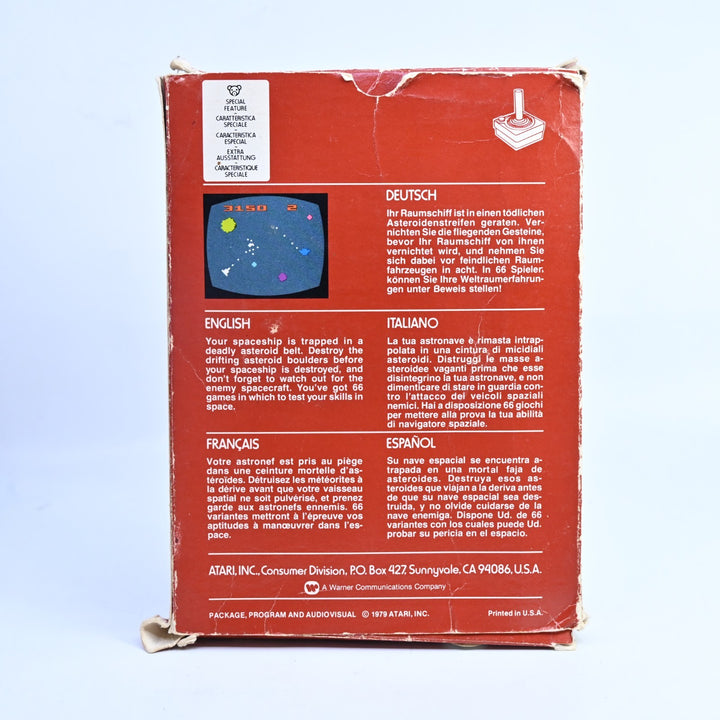 Asteroids - Atari 2600 Boxed Game - PAL - FREE POST!