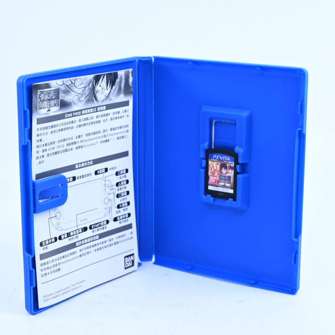 One Piece Pirate Warriors 2 - Sony PS Vita Game - Region Free - FREE POST!