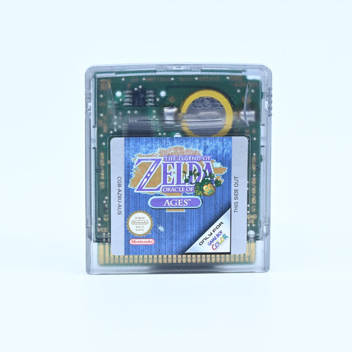 The Legend of Zelda: Oracle of Ages - Nintendo Gameboy Color - NEW BATTERY!