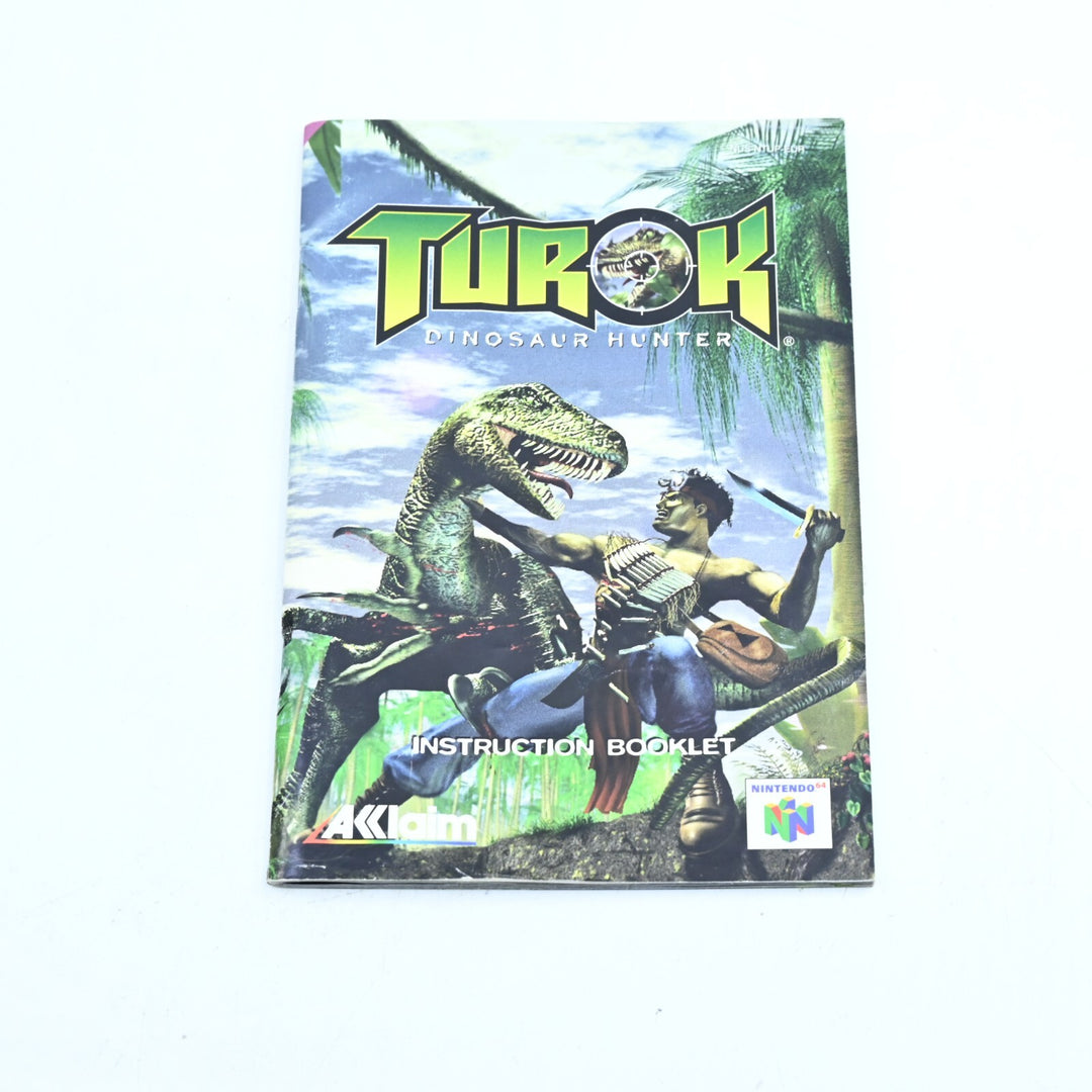 Turok - N64 / Nintendo 64 Boxed Game - PAL - FREE POST!