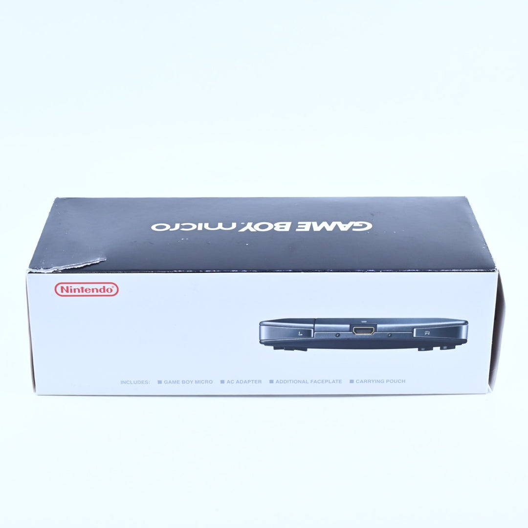 OXY-001 Black - Nintendo Gameboy Micro Boxed Console - FREE POST!