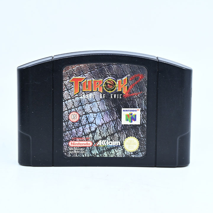Turok 2: Seeds of Evil - N64 / Nintendo 64 Boxed Game - PAL - FREE POST!