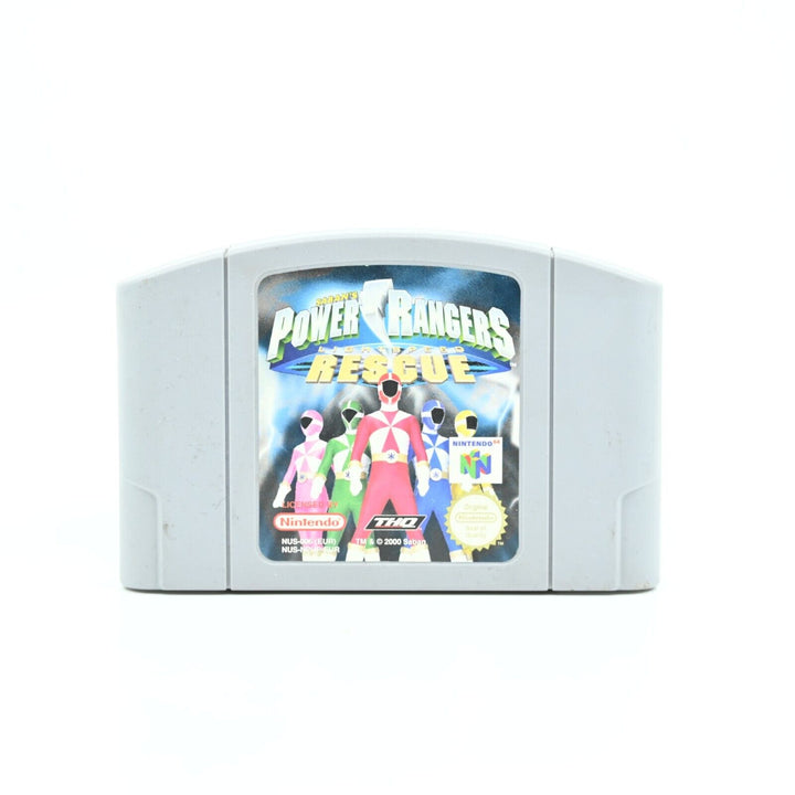 Power Rangers Rescue - N64 / Nintendo 64 Game - PAL - FREE POST!