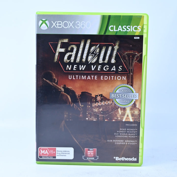 Fallout: New Vegas - Ultimate Edition - Xbox 360 Game + Manual - MINT DISC!