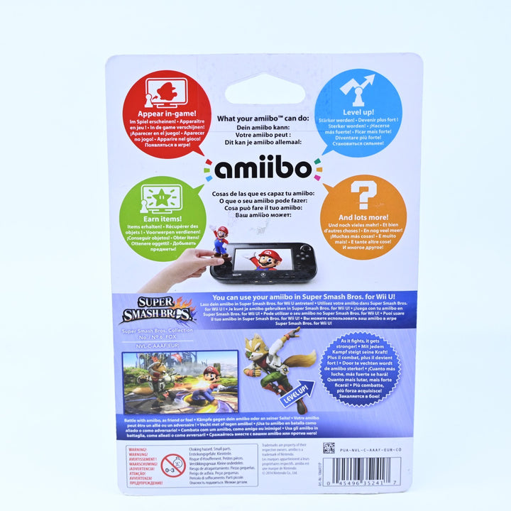 SEALED! Fox Amiibo - Super Smash Bros. Collection No.6 - Nintendo
