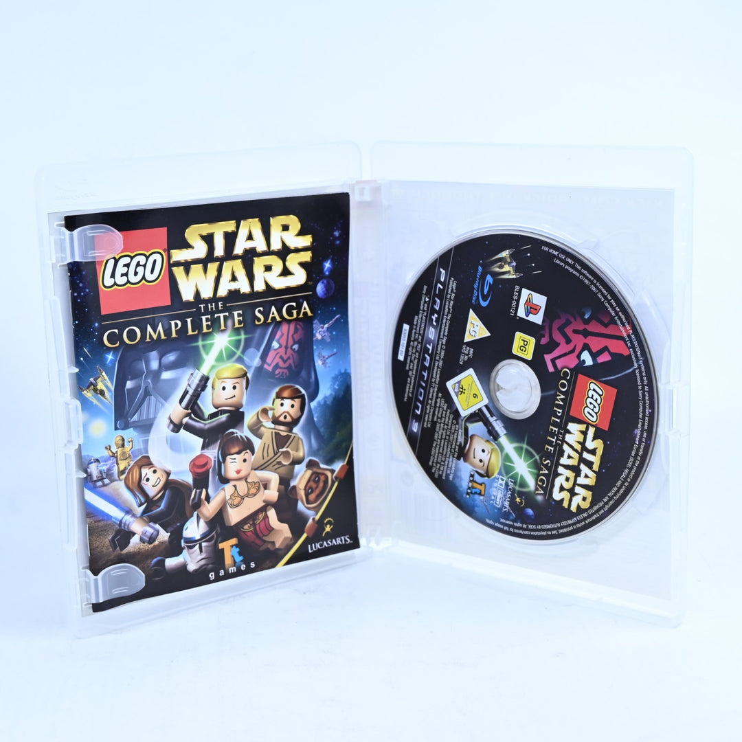 LEGO Star Wars: The Complete Saga - Sony Playstation 3 / PS3 Game + Manual