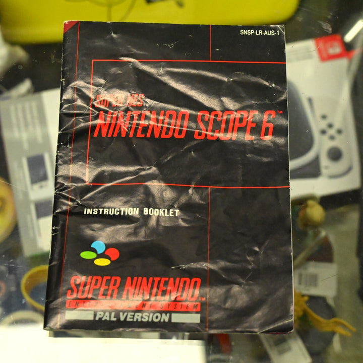 Nintendo Scope 6 - Super Nintendo / SNES Accessory Boxed - PAL - FREE POST!