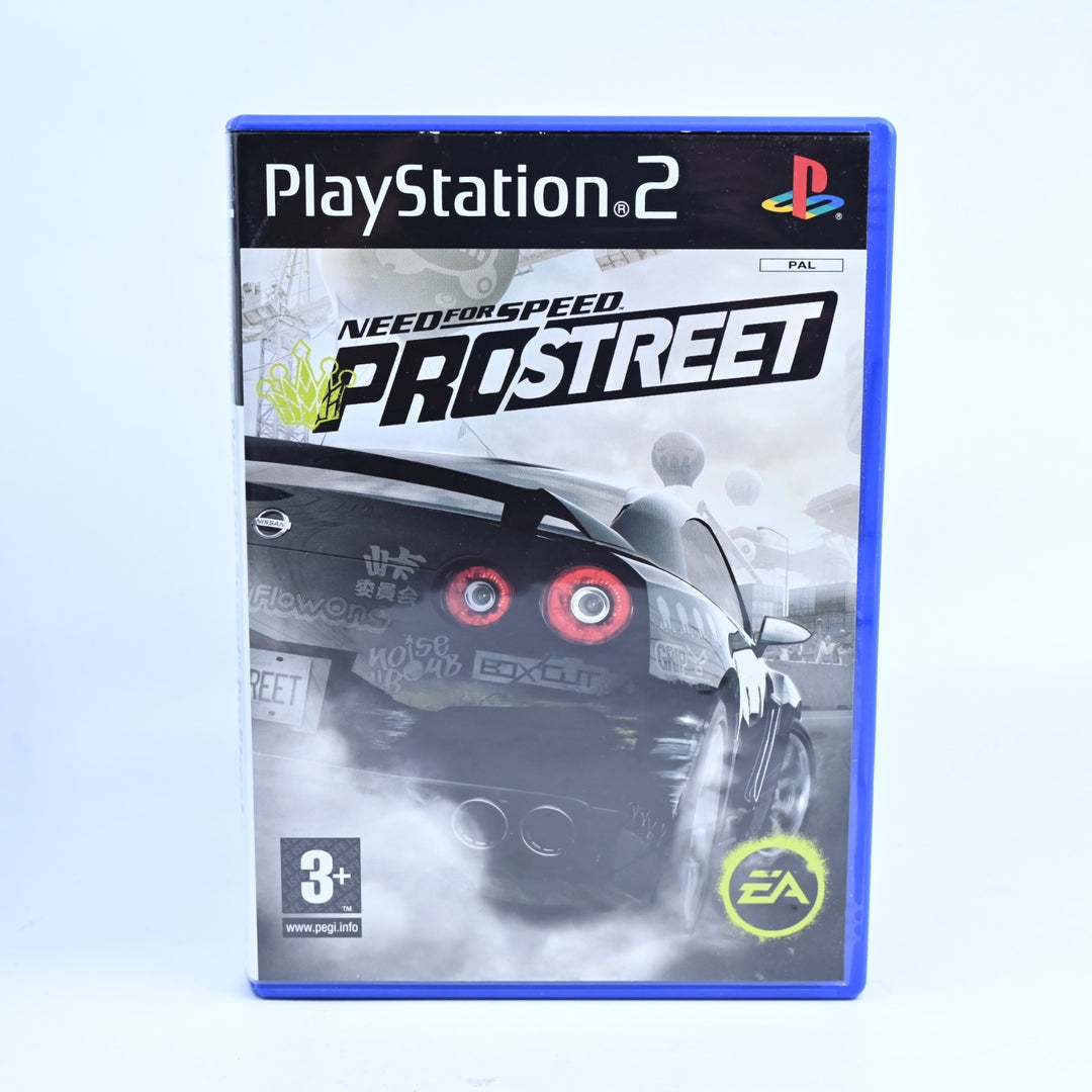 Need for Speed: ProStreet - Sony Playstation 2 / PS2 Game + Manual - PAL