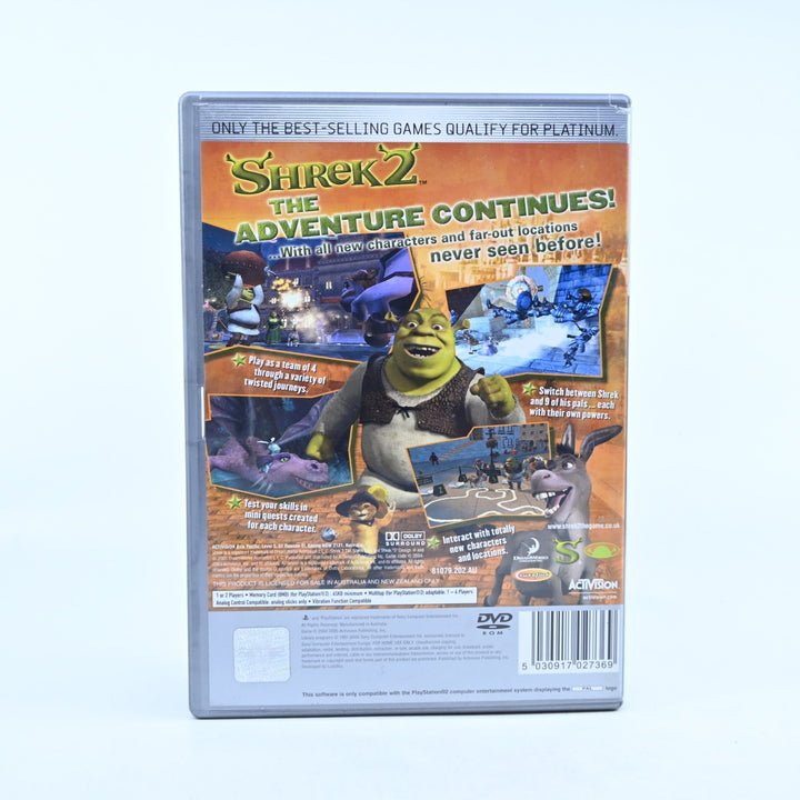 Shrek 2 - Sony Playstation 2 / PS2 Game + Manual - PAL - MINT DISC!