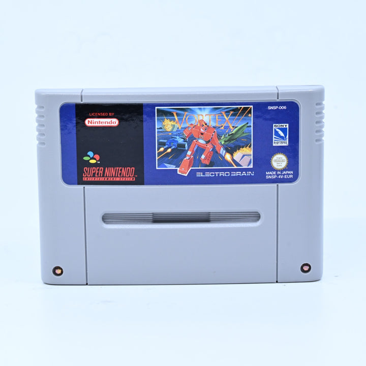 Vortex - Super Nintendo / SNES Boxed Game - PAL - FREE POST!