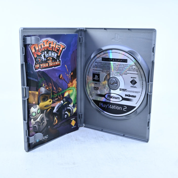 Ratchet & Clank 3: Up Your Arsenal - Sony Playstation 2 / PS2 Game + Manual