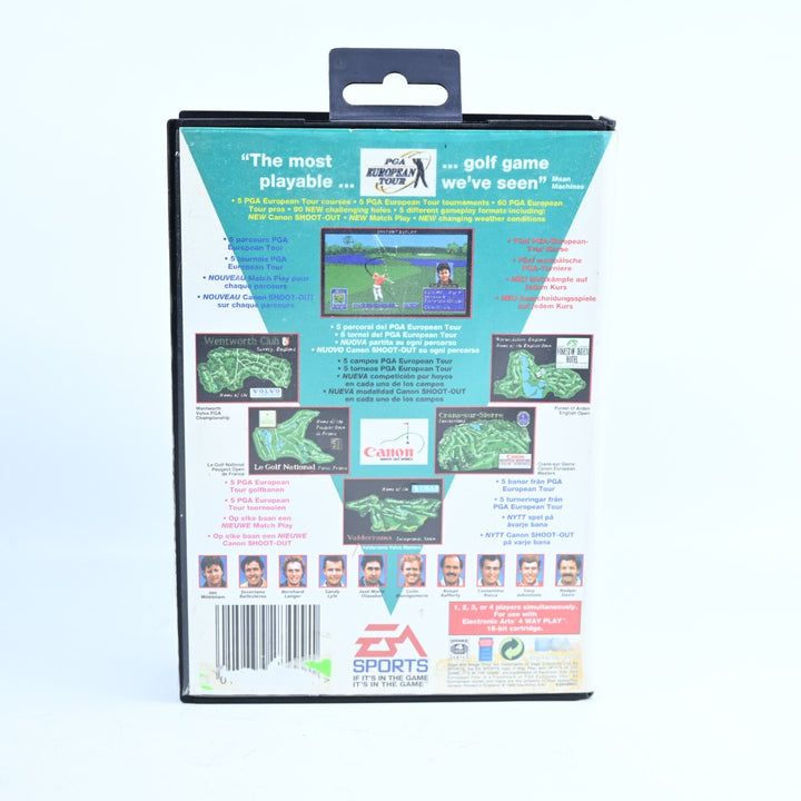 PGA European Tour - Sega Mega Drive Game - No Manual - PAL - FREE POST!