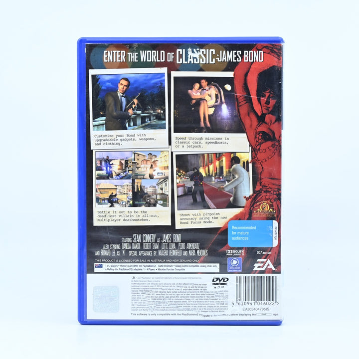 From Russia With Love - Sony Playstation 2 / PS2 Game + Manual - PAL
