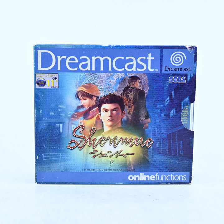 Shenmue - Sega Dreamcast Game + Manual - PAL - MINT DISC!