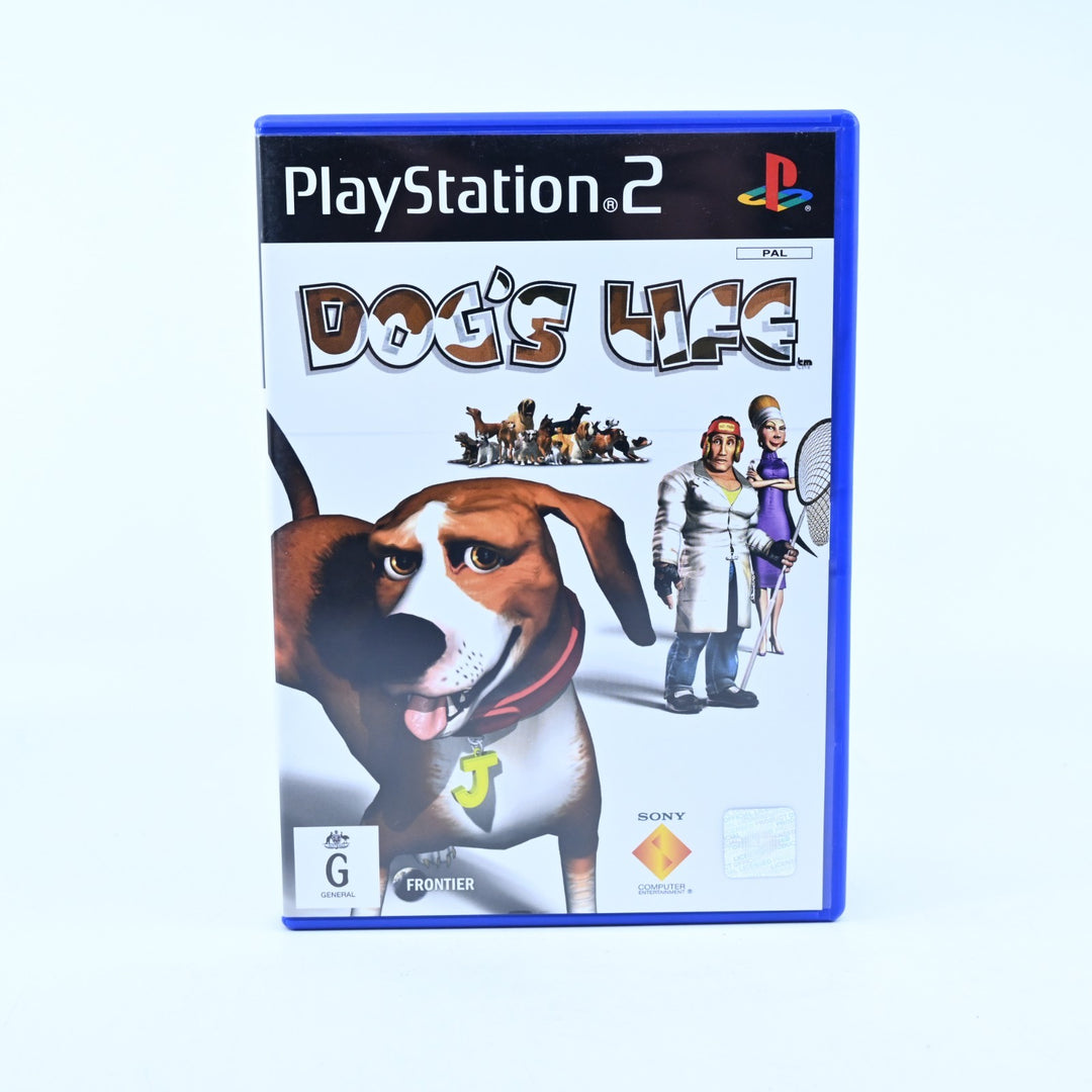 Dog's Life - Sony Playstation 2 / PS2 Game + Manual - PAL - MINT DISC!