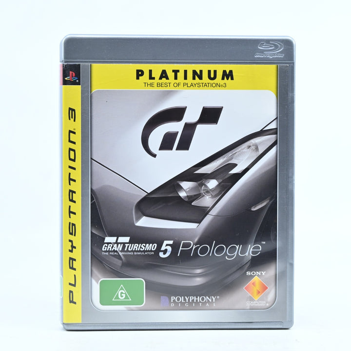 Gran Turismo 5 Prologue - Sony Playstation 3 / PS3 Game + Manual - FREE POST!