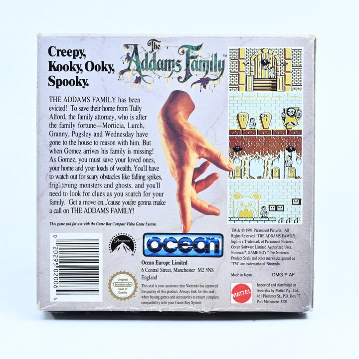 The Addams Family - Nintendo Gameboy Boxed Game - PAL - FREE POST!