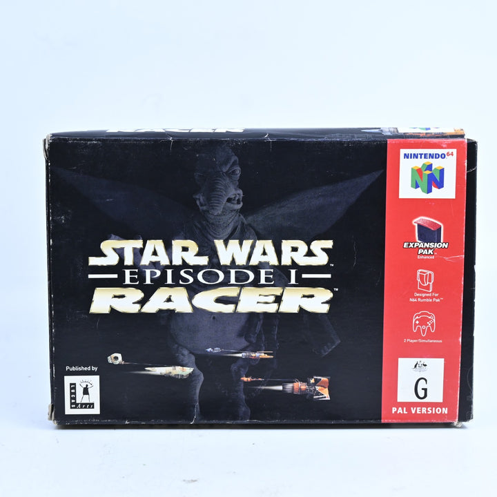 Star Wars: Episode 1 Racer - N64 / Nintendo 64 Boxed Game - PAL - FREE POST!