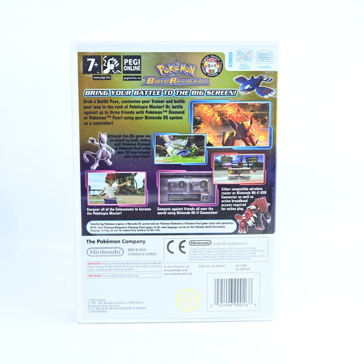 Pokemon Battle Revolution - Nintendo Wii Game + Manual - PAL - MINT DISC!