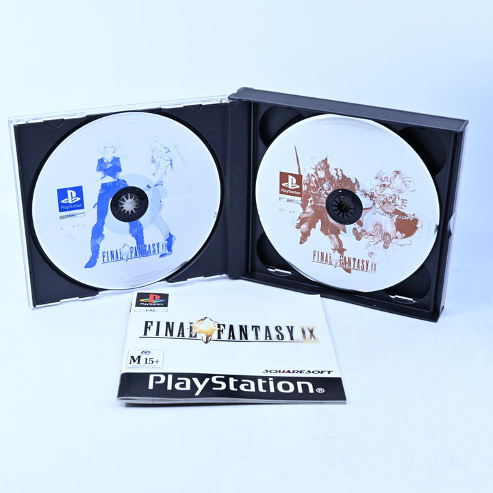 Final Fantasy IX - Sony Playstation 1 / PS1 Game + Manual - PAL - MINT DISC!