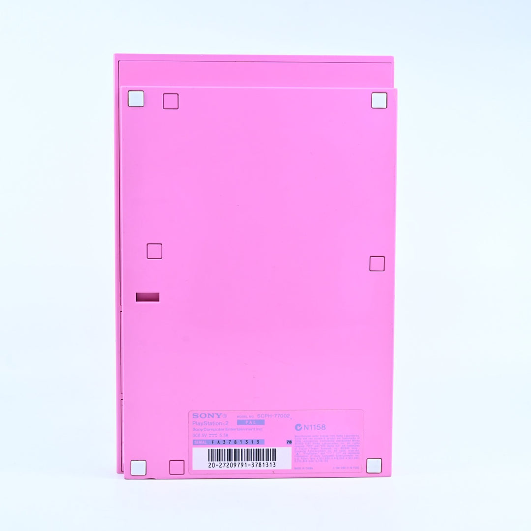 Pink Sony Playstation 2/ PS2 Slim Console - AUS PAL + HDMI + CONVERTER FREE POST