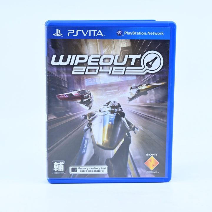 Wipeout 2048 - Sony PS Vita Game - Region Free - FREE POST!