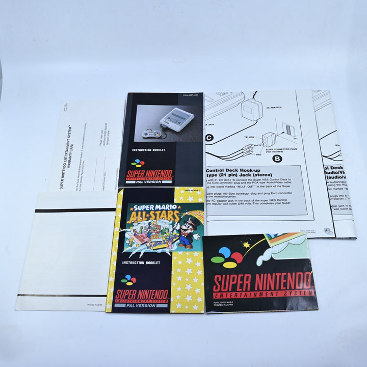 Super Mario All Stars Edition - Super Nintendo / SNES Boxed Console - PAL
