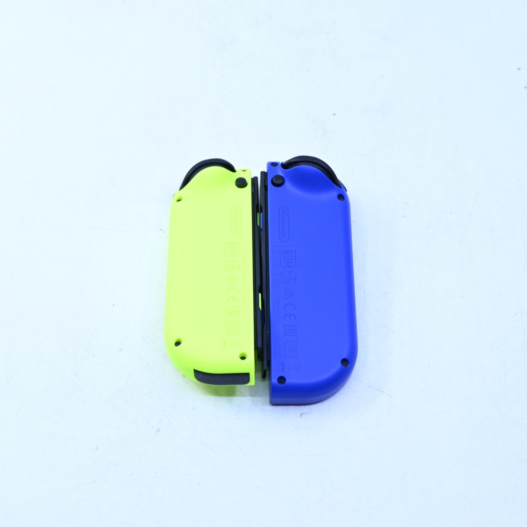 Blue / Neon Yellow - Boxed Joy-Con Controller Pair - Switch Accessory